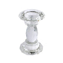Crystal Glass Candleholder 14 cm