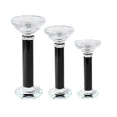 Crystal Glass Candleholder 25.5*8 cm