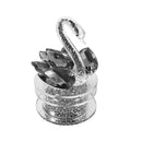 Crystal Swan H - 14 cm ; W - 9 cm