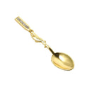 Gold Plated Deco Coffee Spoon Set of 6 Pcs 11 cm Utensils