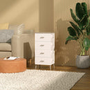 Knockdown 4 Drawer Storage Cabinet