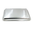 baking tray Stainless Steel Baking Tray Rectangular Shallow 35*26 cm 4.5 cm Depth-Classic Homeware &amp; Gifts-21655