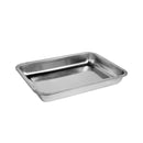 baking tray Stainless Steel Baking Tray Rectangular Shallow 39*29 cm 4.5 cm Depth-Classic Homeware &amp; Gifts-21656