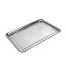 baking tray Stainless Steel Baking Tray Rectangular Shallow 39*29 cm 2 cm Depth-Classic Homeware & Gifts-21652