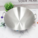 Stainless Steel Deep Wok Pan 42  cm