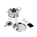 Stainless Steel Fondue Set 18*17 cm