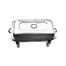 chafing dish-Stainless Steel Chafing Dish Single Platter 2 Burner 62.5*34*29 cm-Classic Homeware & Gifts