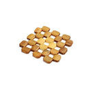 dollar store-Bamboo Dish Mat Table Protector 12 cm-Classic Homeware & Gifts