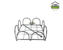 dollar store-Iron Table Napkin Holder Serviette Dispenser Chrome Finish 18.2*18.2*8 cm-Classic Homeware & Gifts