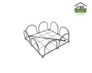 dollar store-Iron Table Napkin Holder Serviette Dispenser Chrome Finish 18.2*18.2*8 cm-Classic Homeware & Gifts