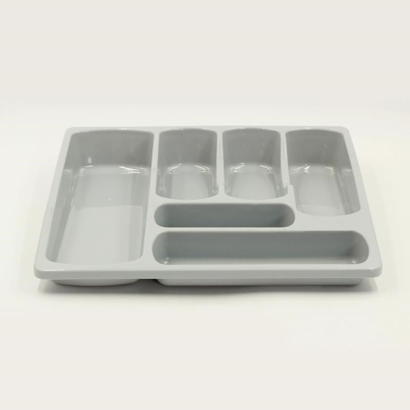 dollar store-Plastic Grey Cutlery Tray 34*26 cm-Classic Homeware &amp; Gifts