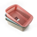 dollar store-Plastic Strainer Basket 34*25*10 cm-Classic Homeware & Gifts