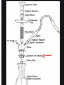 dollar store-Rubber Air Sealer for Shisha Argileh (Medium Size)-Classic Homeware & Gifts