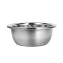 dollar store-Stainless Steel 26 cm Multipurpose Basin Bowl Height 10.5 cm-Classic Homeware & Gifts