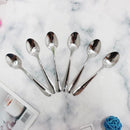 dollar store-Stainless Steel Coffee Spoon Set of 6 pcs 11.3 cm/3.3*4.8 cm/26g-Classic Homeware & Gifts
