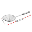 dollar store-Stainless Steel Oil Strainer 36 cm length 14.9 cm Diameter-Classic Homeware & Gifts