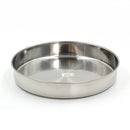 dollar store-Stainless Steel Round Baking Tray 28 cm depth 5 cm-Classic Homeware & Gifts