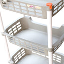 Fruit & Vegetables Trolley 4 Tier Wheels 46*31*85 cm