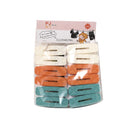 Multicolor Plastic Cloth Hanging Peg Pack of 12 Pcs 6.5*2 cm