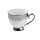 Ceramic Tea Cup and Saucer Set of 14 Pcs with Teapot and Stand