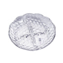 Fruits Nuts and Candies Glass Serving Divided Plater D - 19 cm