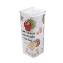 Multipurpose 3.1-Liter Plastic Airtight Food Container for Fruits and Nuts Storage
