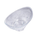 Crystal Glass Footed Candy Bowl Dipping Bowl Set of 2 Pcs 21*14*9 cm