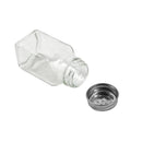Mason Jar Style Glass Condiment Salt & Pepper Shaker Set of 2 Pcs 3.8*8.8 cm