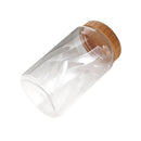 Plastic Storage Jar Set of 3 pcs 12*19/9.5*17/7.5*14 cm