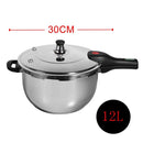 pressure cooker -Commercial Grade Stainless Steel Pressure Cooker 12 Litre-Classic Homeware & Gifts