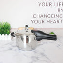 pressure cooker -Commercial Grade Stainless Steel Pressure Cooker 3L-Classic Homeware & Gifts