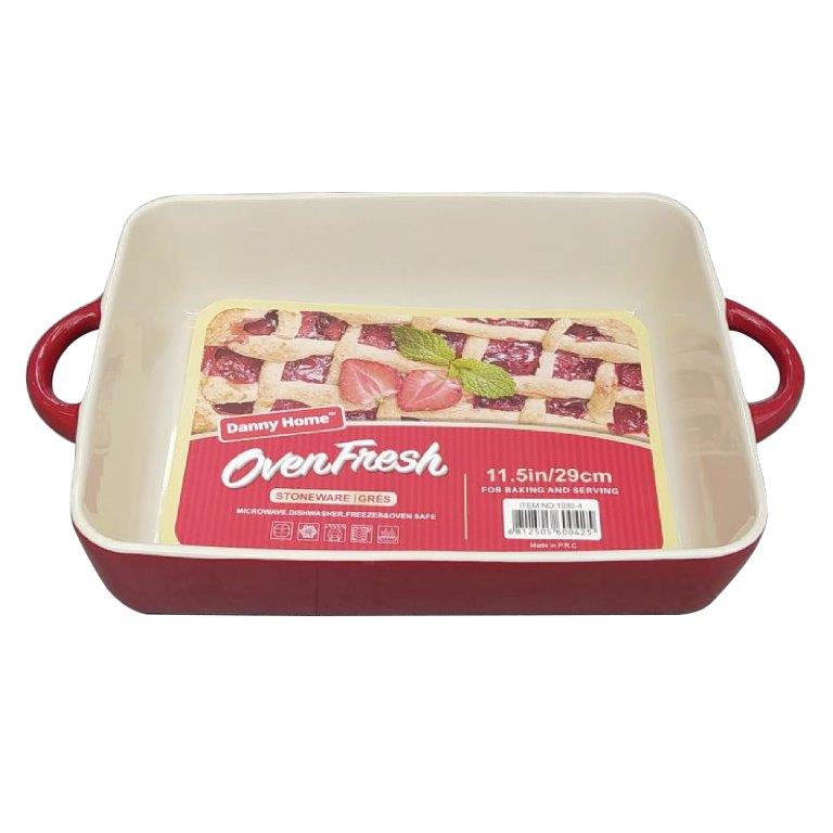 Rectangle Porcelain Baking Dish 28.5*18*6 cm