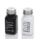 Glass Salt & Pepper Shaker Set of 2 Pcs 3.5*3.5*9.5 cm