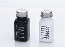 Glass Salt & Pepper Shaker Set/2Pcs 3.5*3.5*9.5 cm