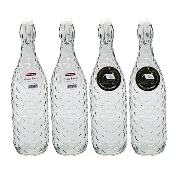 Glass Beverage Water Bottle 1000 ml