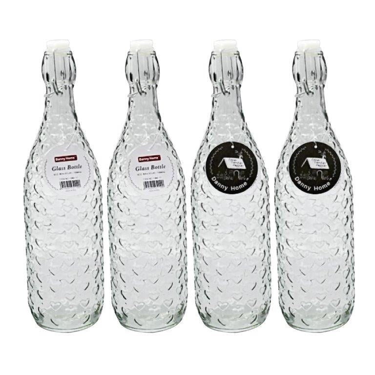 Glass Beverage Water Bottle 1000 ml