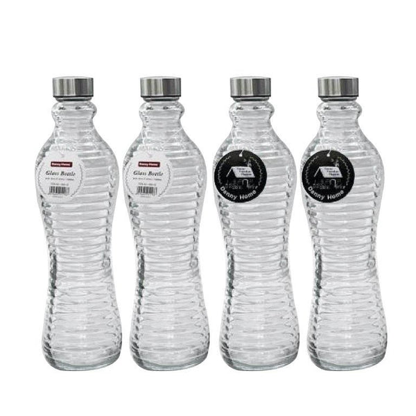 Glass Beverage Water Bottle 1000 ml