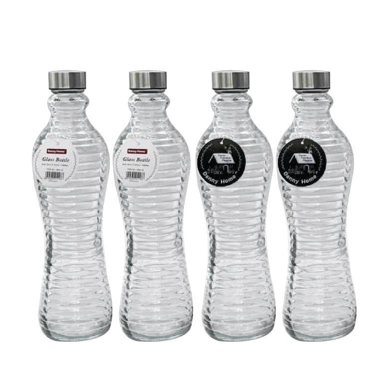 Glass Beverage Water Bottle 1000 ml