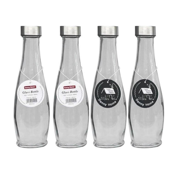 Glass Beverage Water Bottle 500 ml