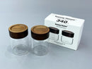 Danny Home Glass Storage Jar Canister 340 ML