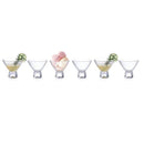 Lead Free Footed Glass Tumbler Set of 6 Pcs 180 ml