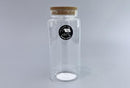 Danny Home Glass Jar Storage Container with Airtight Lid 1300 ml