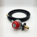 High Pressure Gas Stove Regulator – AGA Approved – 1.8m Hose – 20 PSIG