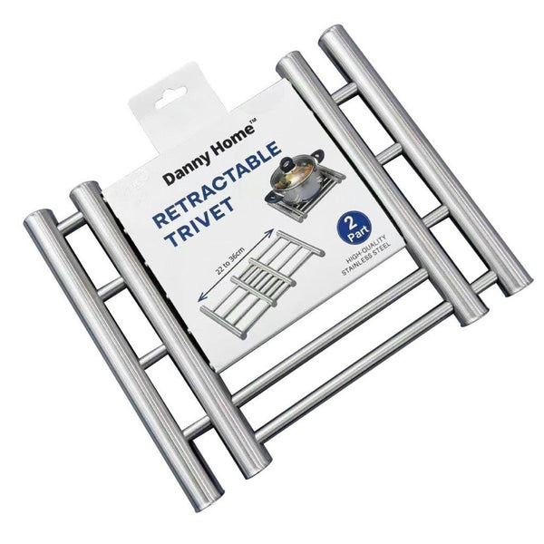 Stainless Steel 2 Part Pot Trivet 36 cm