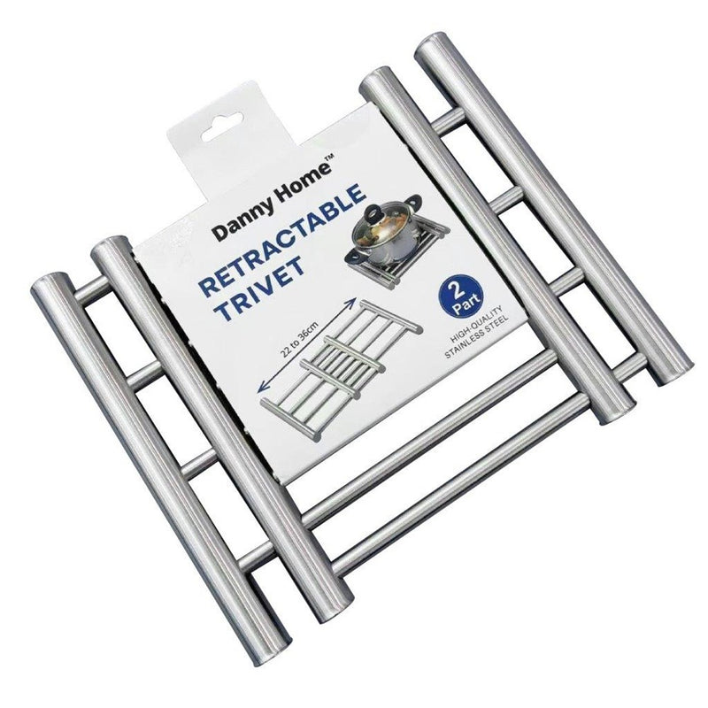 Stainless Steel 2 Part Pot Trivet 36 cm