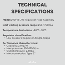 Gas Stove Regulator Low Pressure AGA Approved