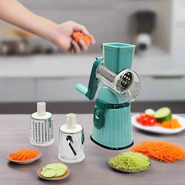 Multi-function Vegetable Food Shredder Slicer Mincer Processor Cutter Grater & Chopper 30 cm