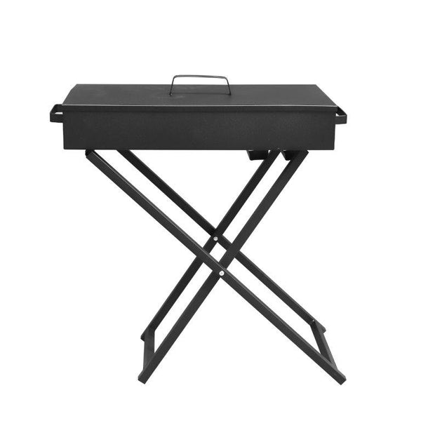 Medium Outdoor Portable Foldable Charcoal BBQ with Grill 30*60 cm
