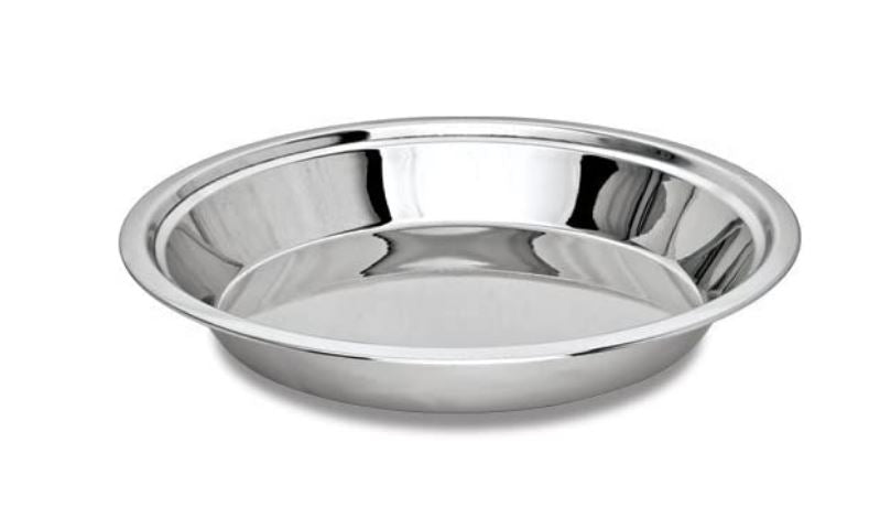 Stainless Steel Round Deep Baking Tray 24 cm depth 5 cm