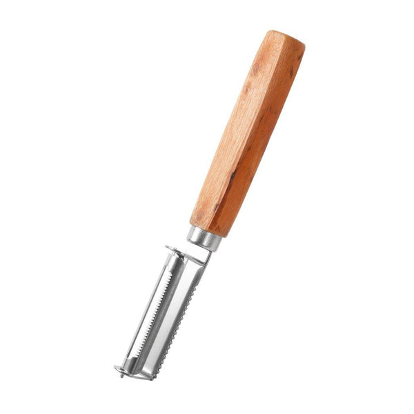 Potato Peeler Wooden Handle, 17.5 cm